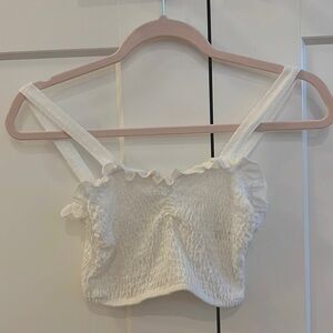 Urban Outfitters Top White Crop Top